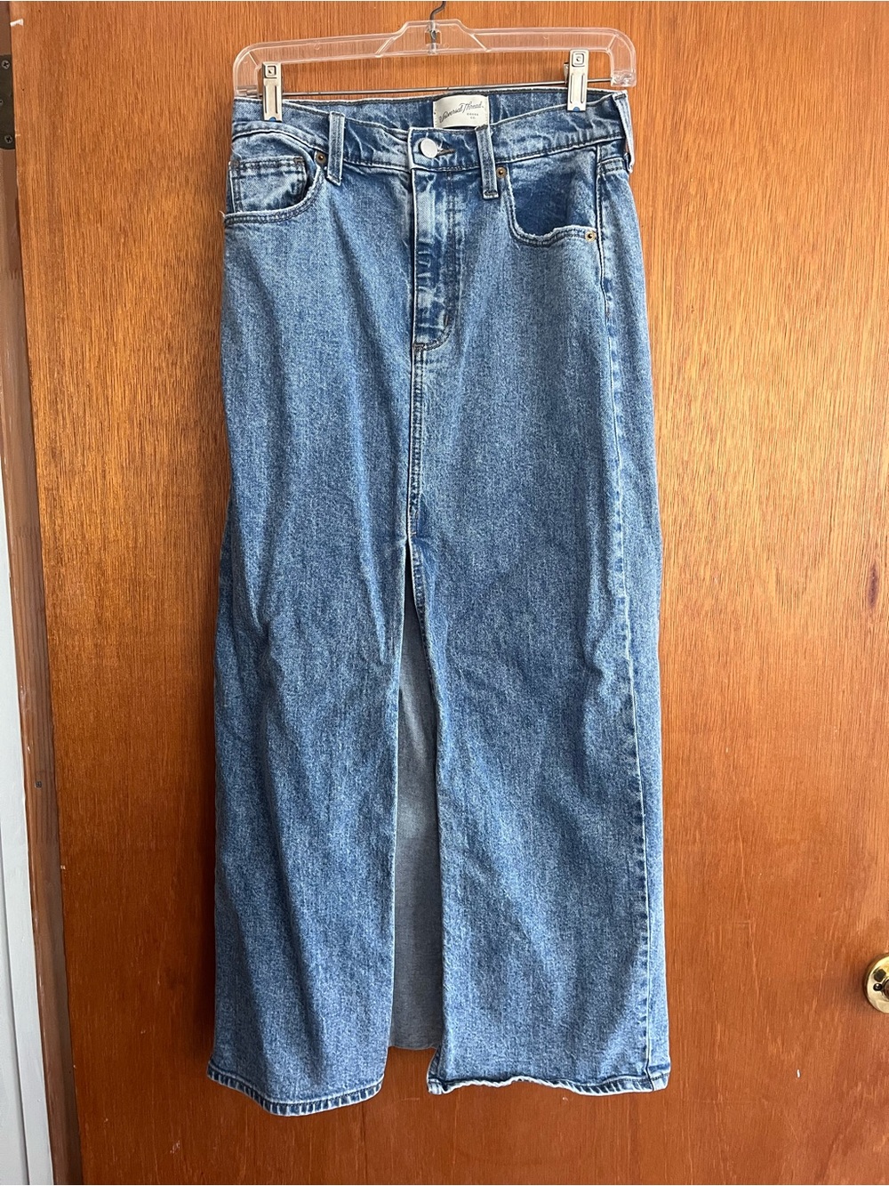 Universal thread Demin maxi skirt